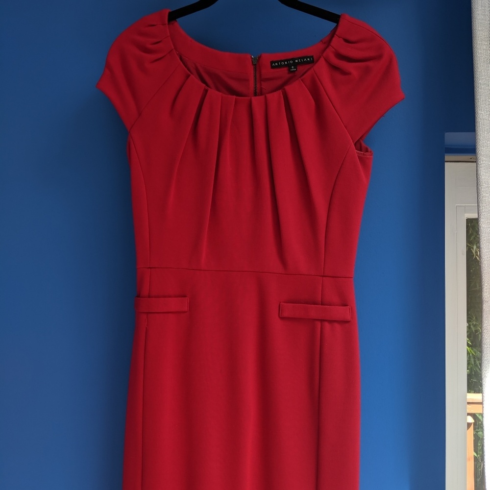 Antonio Melani red work dress